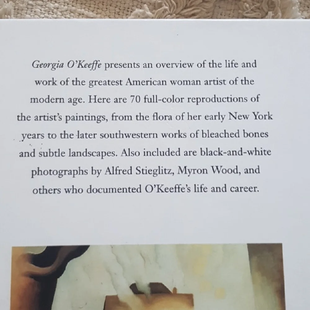 Georgia O'Keeffe: An Eternal Spirit by Susan Wright art book - Picture 12 of 12